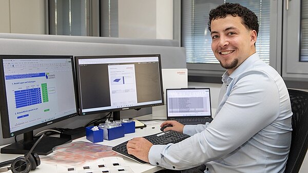 Ole, Werkstudent Produkt- und Prozessentwicklung