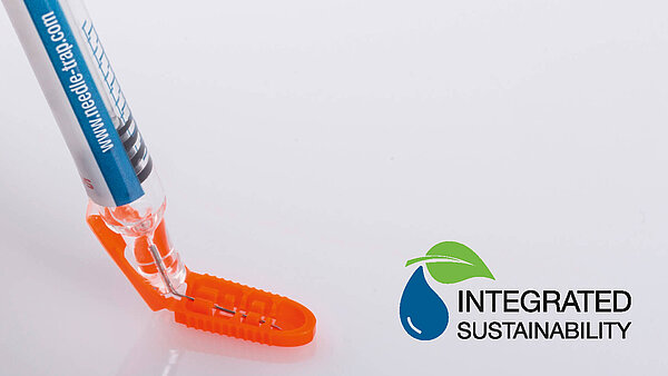 Needle-Trap erfüllt alle drei Nachhaltigkeitskriterien der Schreiner Group und ist mit dem Integrated Sustainability-Logo ausgezeichnet.