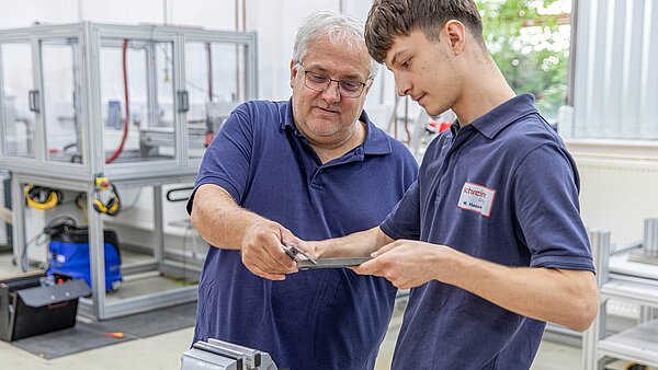 Ein eigenes Ausbildungszentrum für die technischen Auszubildenden der Schreiner Group