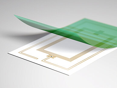 RFID-labels by Schreiner Group are developed individually for each customer.