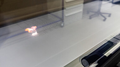 Further processing laser cutting