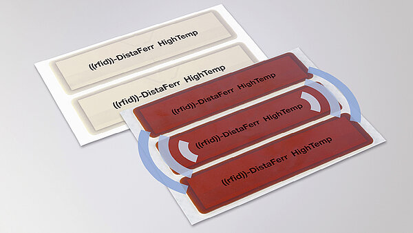 Temperature resistant RFID-labels 