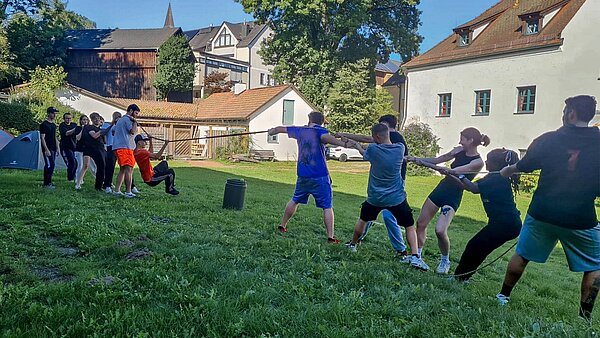 Spielerisches Kennenlernen der neuen Azubis bei den Azubi-Tagen