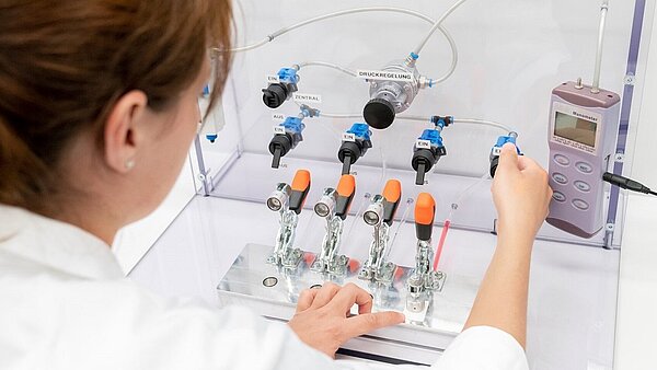 Water entry point testing for membranes