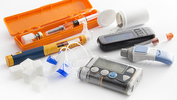 Insulin set medical technology