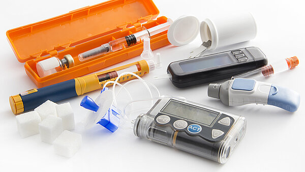 Insulin set medical technology