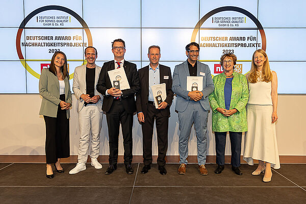 Preisverleihung Deutscher Award für Nachhaltigkeitsprojekte 2023