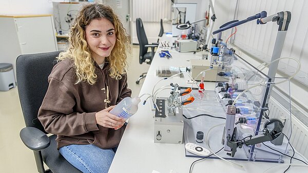 Elif, Werkstudentin Forschung und Entwicklung