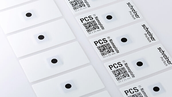 Pressure Compensation Seal in the nameplate is unprinted.