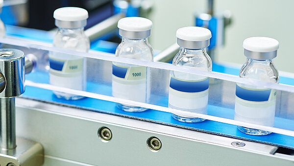 Schreiner MediPharm's documentation labels can be processed on conventional dispensing equipment.