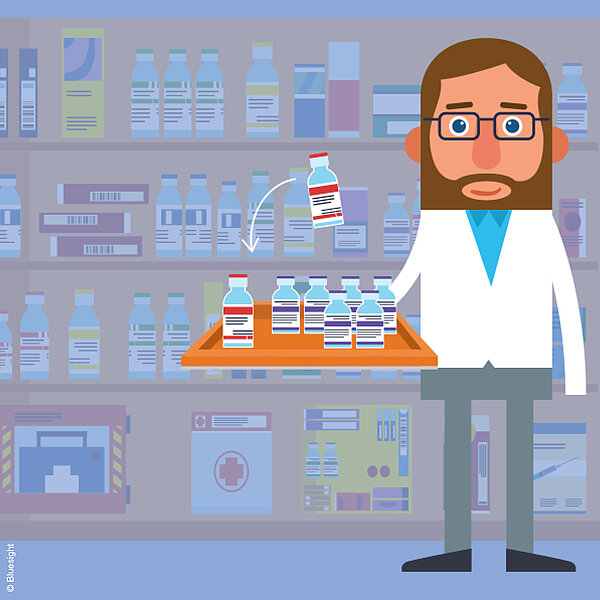 Withdrawal from hospital pharmacies