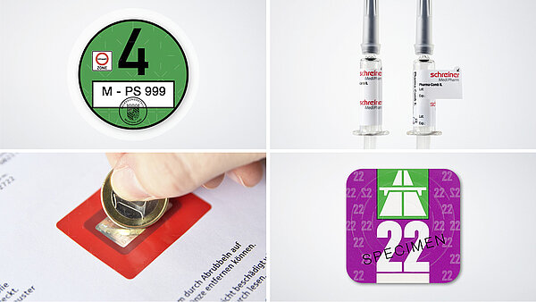 Bekannte Produkte der Schreiner Group