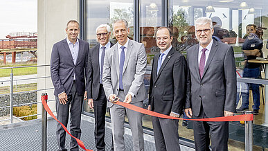 Ceremonial opening of the production site in Dorfen