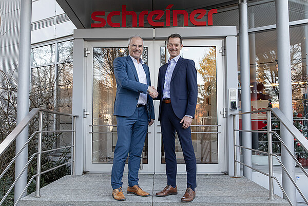 Mark Wright (rechts) übernimmt die Verantwortung von seinem Vorgänger Karl Tschacha. Der Führungswechsel erfolgte strukturiert und in enger, vertrauensvoller Abstimmung.