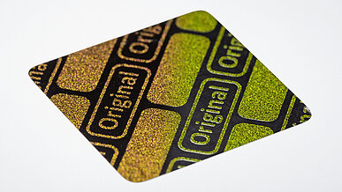 Color-shifting inks can be integrated on a wide variety of labels.