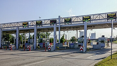 Toll booth RFID