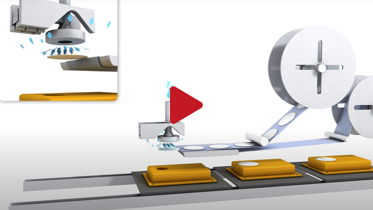 When applying, the sensitive membrane structure of the aeration elements requires special care.