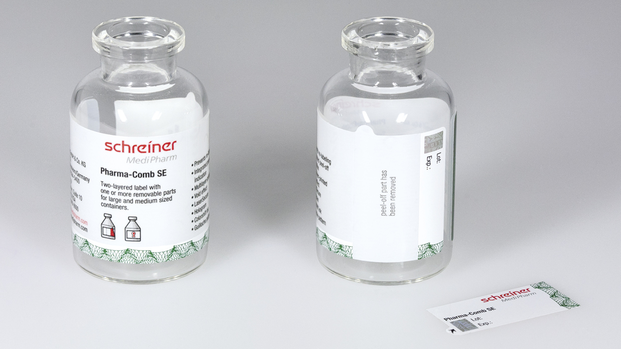 Documentation labels – labels with detachable parts | Schreiner Group