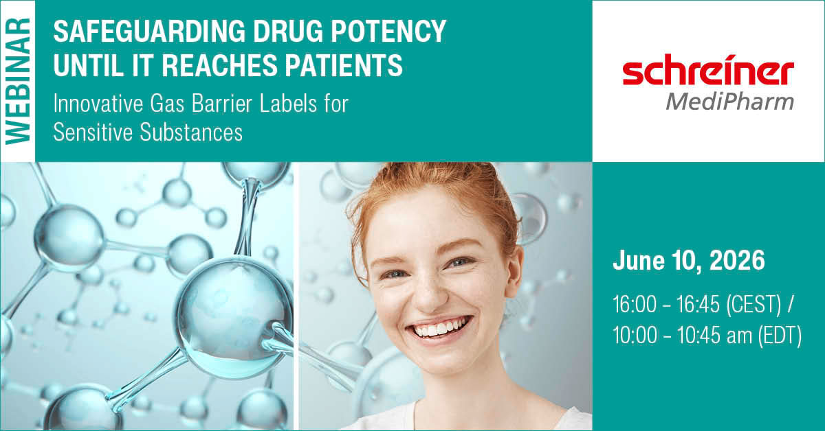 Drug protection labels for sensitive APIs | Schreiner Group