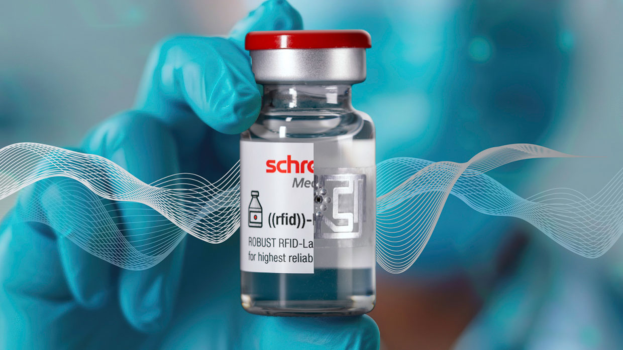 Smart E-Labels – RFID and NFC Labels for Healthcare | Schreiner Group